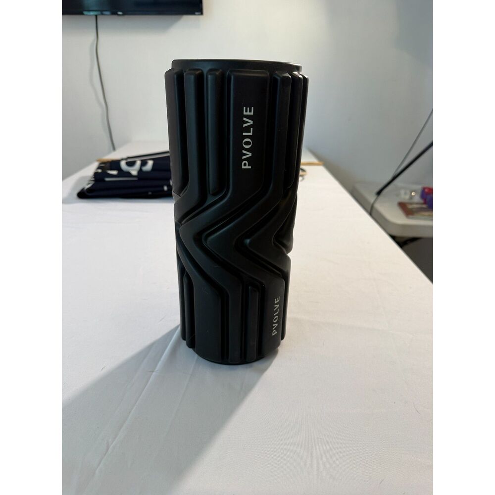 P.volve Foam Roller Deep Tissue Massage Roller Recovery Exercise Fitness Black
